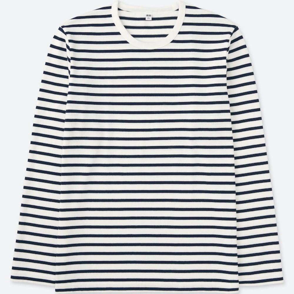 UNIQLO STRIPED CREWNECK